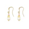 Online Hultquist Hultquist Gold Pearl Drop Earrings | Earrings Ireland | Ribbon Rouge