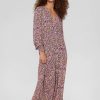 Best Numph Numph Nuarlene Sara Pink Floral Print Maxi Dress | Ireland Caviar