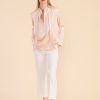 Best Caroline Kilkenny Caroline Kilkenny Abbey Top | Elegant Baby Long Sleeve Smart Tops Pink