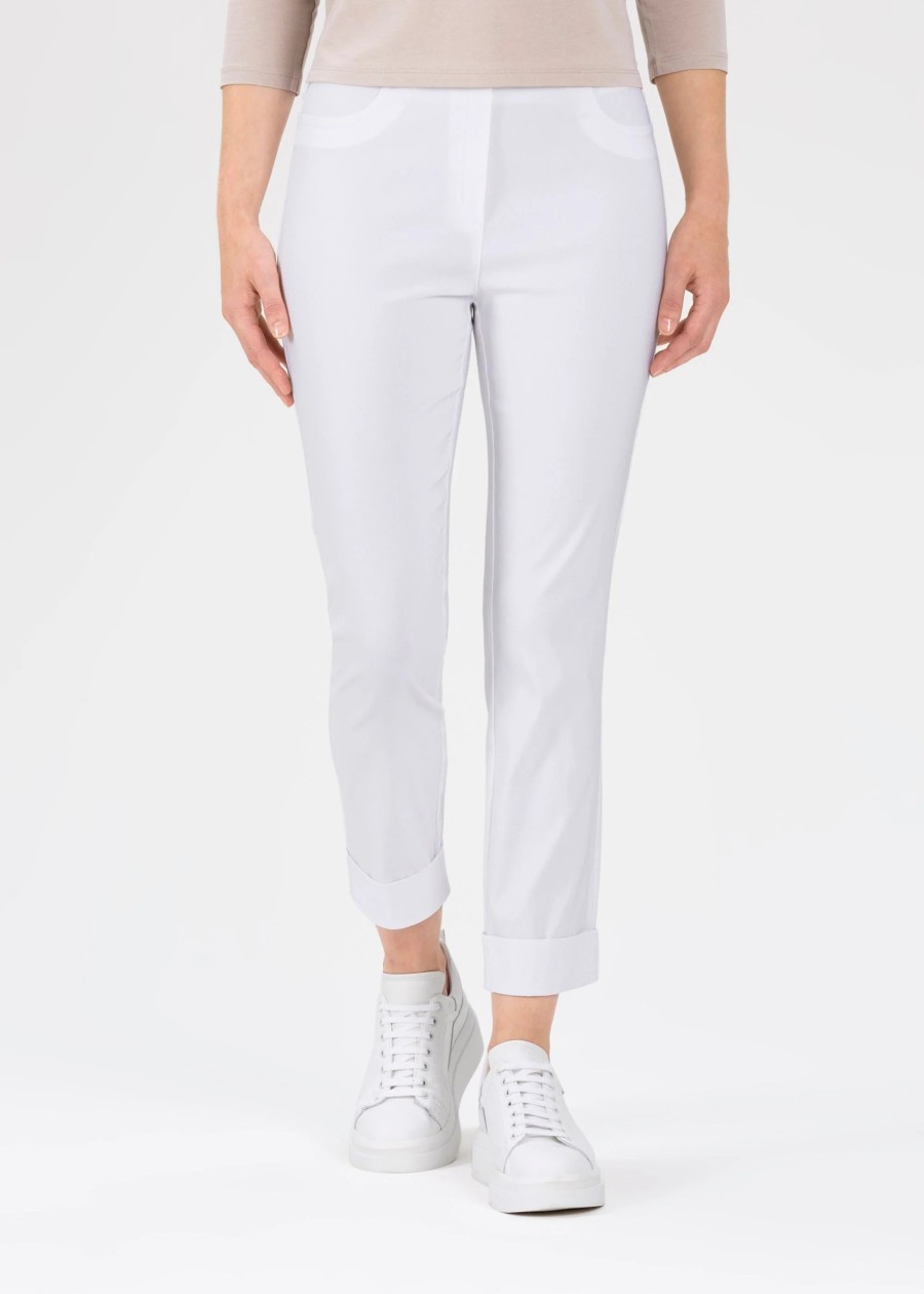 Clearance Stehmann Stehmann Igor 7/8 Trousers With Elastic Waist | Women'S Trousers Ireland