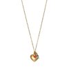 New Hultquist Hultquist Gold Plated Heart Charm Necklace | Jewellery | Ribbon Rouge