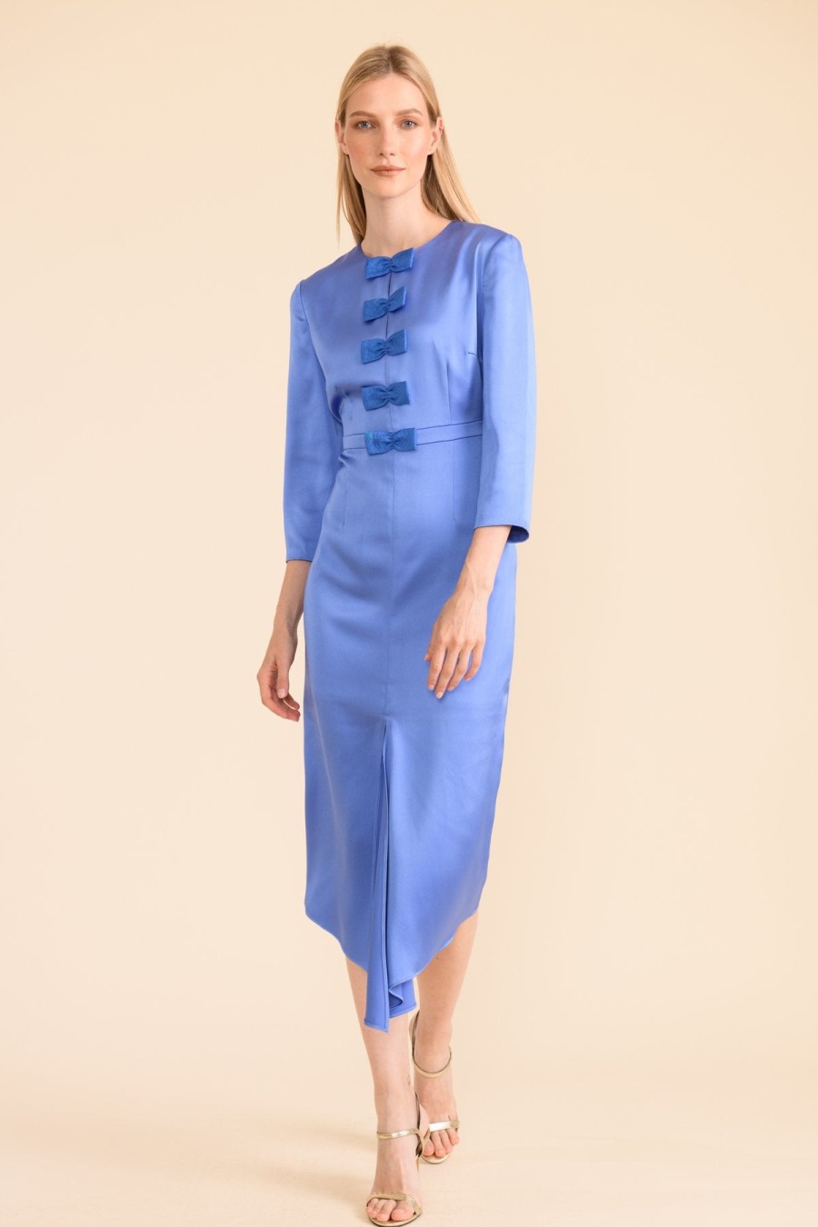 Best Caroline Kilkenny Caroline Kilkenny Maggy Bow Midi Dress | Womens Occasion Dresses Ireland