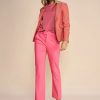 Best Mosmosh Mos Mosh Ellen Night Pink Trousers | Women'S Dressy Trousers Ireland