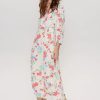 New Numph Numph Nucatalin Blossom Print Midi Dress | Ribbon Rouge Pristine