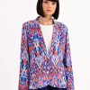 New Molly Bracken Molly Bracken Colour Graphic Print Blazer | Funky Blazers Ireland Multi