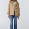 Hot Oui Oui Short Trench Style Jacket | Short Jackets For Women | Ireland Camel