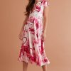 Clearance Rebecca Rhoades Rebecca Rhoades Nova Flamingo Dress | Women'S Summer Occasion Dresses Pink