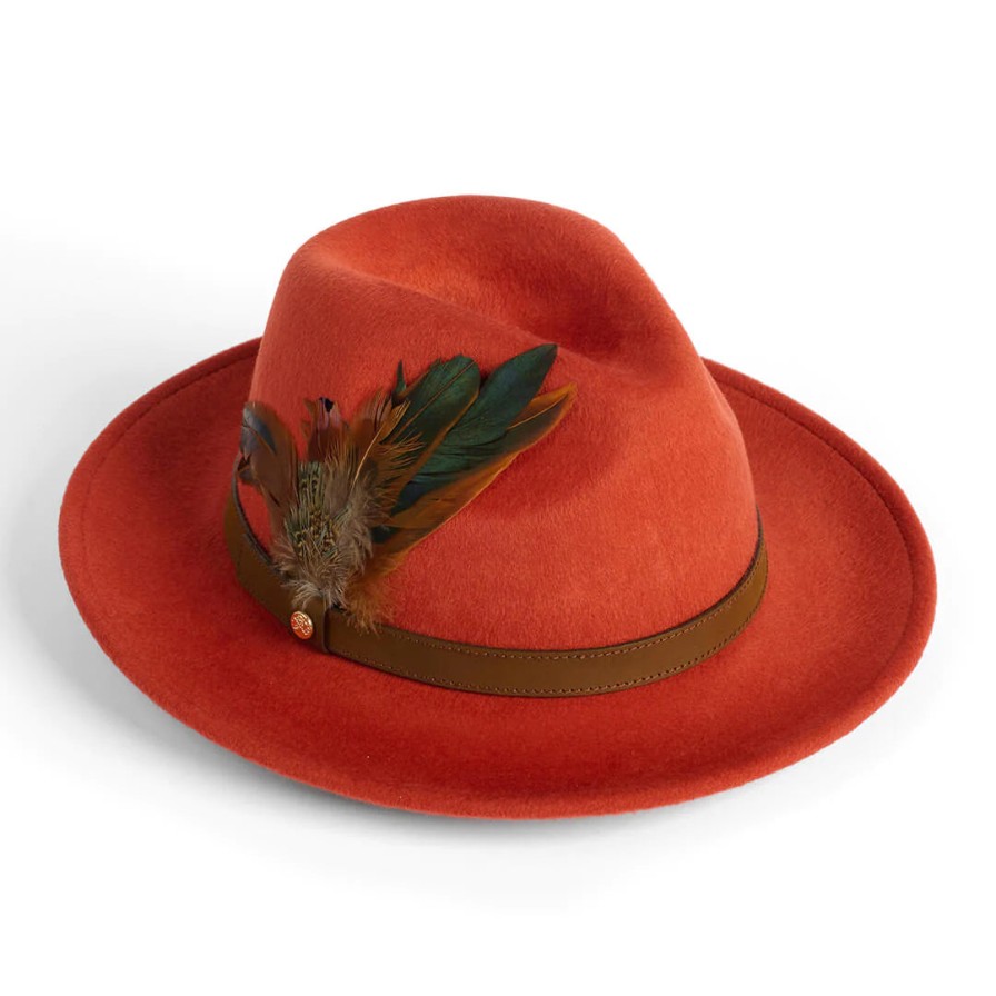 New Failsworth Failsworth Northumberland Brushed Wool Fedora Hat | Ladies Hats Ireland