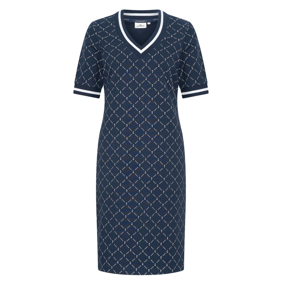 Best Hv Polo Hv Polo Sporty Chic Sweat Dress | Women'S Casual Dresses Ireland Navy