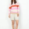 Online Soyaconcept Soya Concept Kanita Stripe Pullover | Casual Women'S Jumpers Ireland Pink