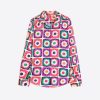 Clearance Vilagallo Vilagallo Crochet Print Shirt | Women'S Summer Shirts Ireland Multi