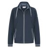 Clearance Hv Polo Hv Polo Zip-Up Sport Chic Cardigan | Women'S Jumpers Ireland Navy