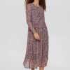 Hot Numph Numph Nufreya Floral Print | Calf Length Midi Dresses Ireland Caviar