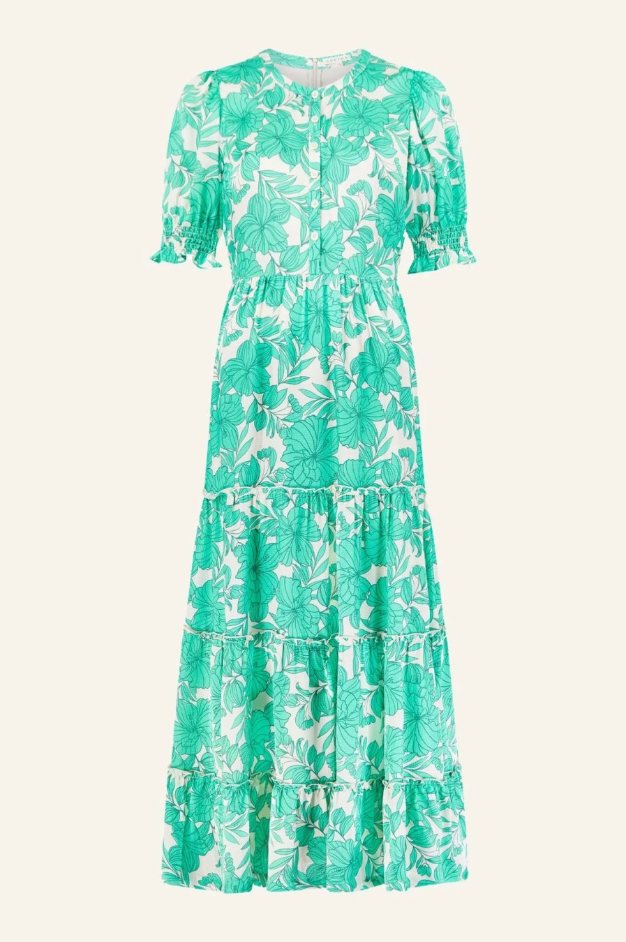 Best Aspiga Shop Women'S Day Dresses Ireland | Aspiga Cordelia Midi Dress Green