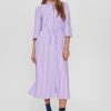 Hot Numph Numph Nuaqua Pinstripe Shirt Dress | Dresses Ireland Lilac