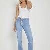 New Para Mi Para Mi Bobby High Waisted Casual Trousers | Denim Jeans Light Blue