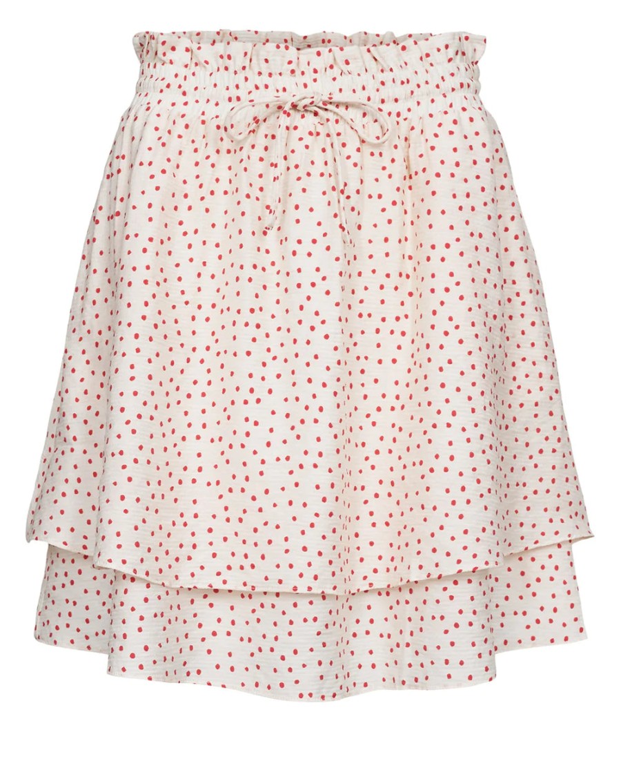 Online Numph Numph Nudani Polka Dot Skirt | Women'S Short Summer Skirts Ireland Pristine