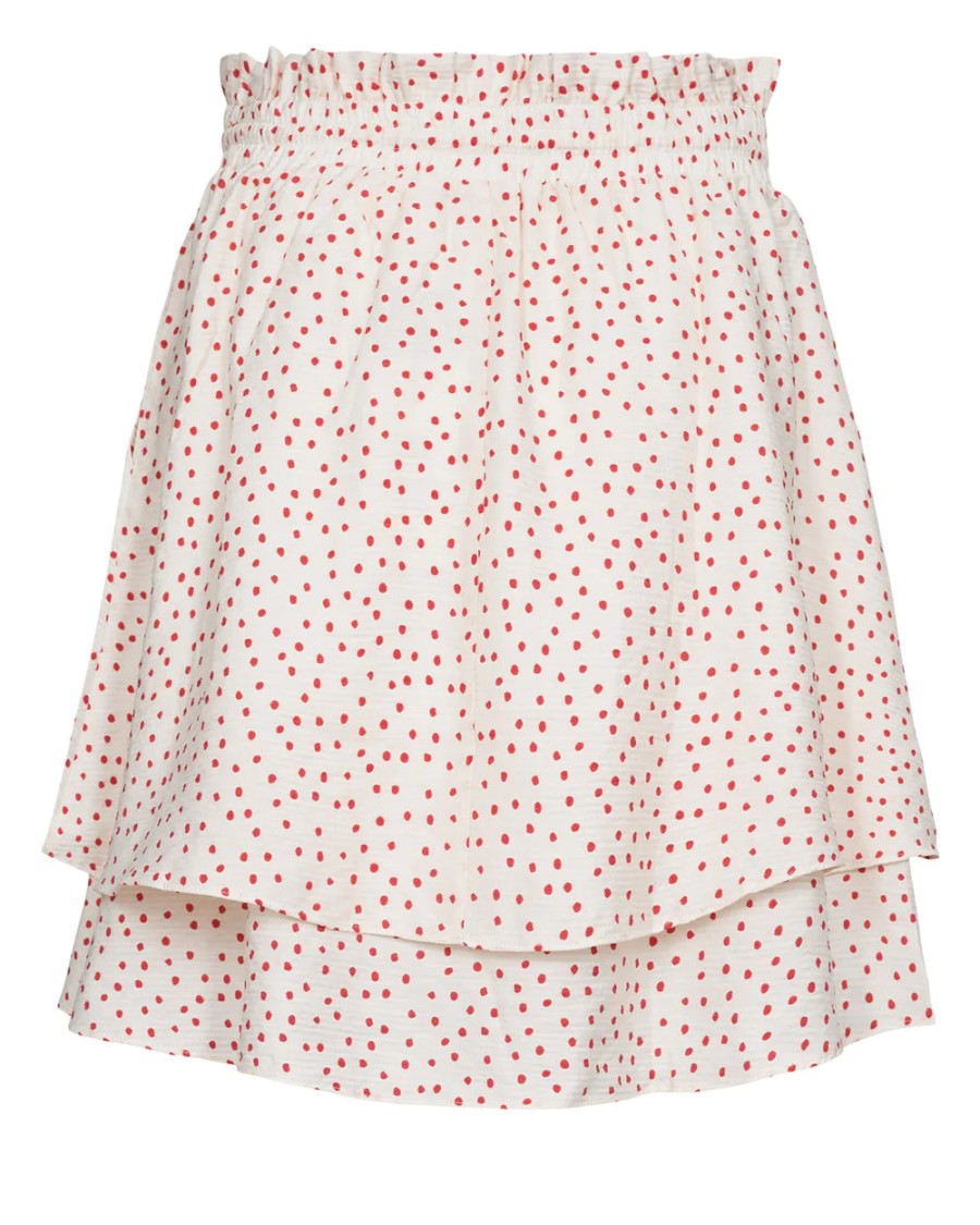 Online Numph Numph Nudani Polka Dot Skirt | Women'S Short Summer Skirts Ireland Pristine